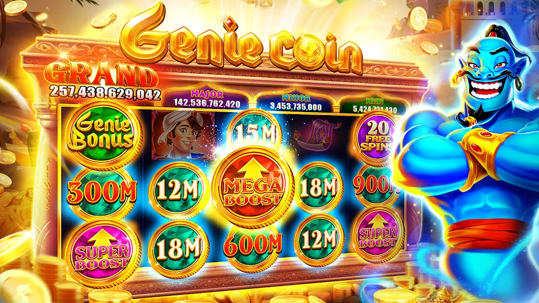 House of Slots - Casino Games (Хаус оф Слотс)  [МОД Бесконечные деньги] Screenshot 3