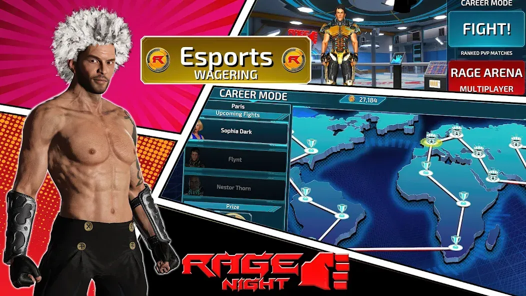 Rage Night (Рэйдж Найт)  [МОД Mega Pack] Screenshot 3