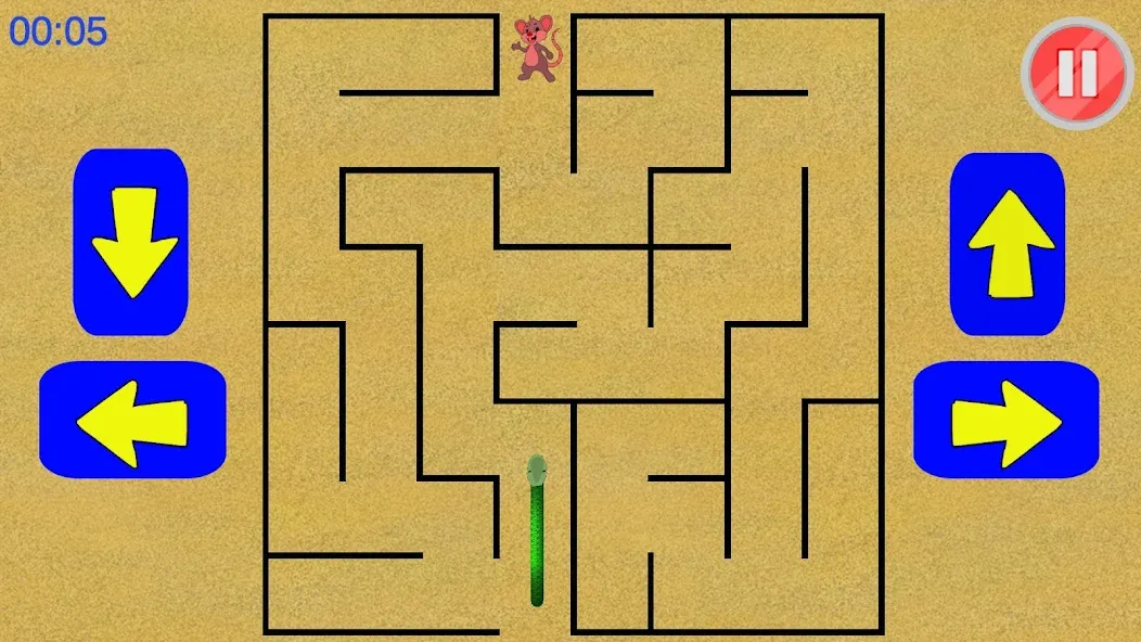 Snake Maze game (Змеиная лабиринтная игра)  [МОД Бесконечные монеты] Screenshot 3