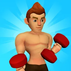 Взломанная Muscle Tycoon 3D: MMA Boxing (Масл Тайкун 3D)  [МОД Бесконечные деньги] - полная версия apk на Андроид