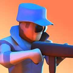 Взломанная GUNS UP! Mobile War Strategy  [МОД Много денег] - полная версия apk на Андроид