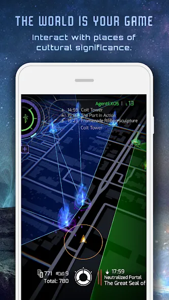 Ingress Prime (Ингресс Прайм)  [МОД Бесконечные монеты] Screenshot 1