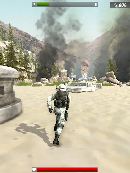 Infantry Attack: War 3D FPS (Инфантерийская атака)  [МОД Menu] Screenshot 4