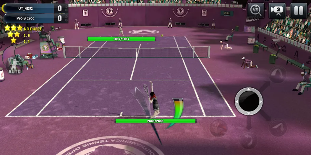 Ultimate Tennis: 3D online spo (Ультимейт Теннис)  [МОД Все открыто] Screenshot 5