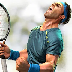 Скачать взломанную Ultimate Tennis: 3D online spo (Ультимейт Теннис)  [МОД Все открыто] - полная версия apk на Андроид