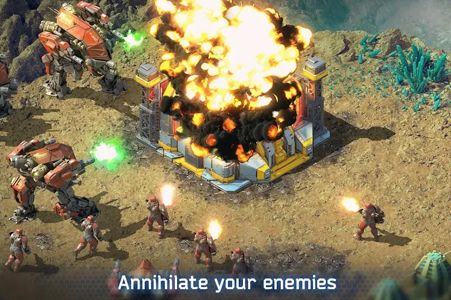 Battle for the Galaxy  [МОД Все открыто] Screenshot 3