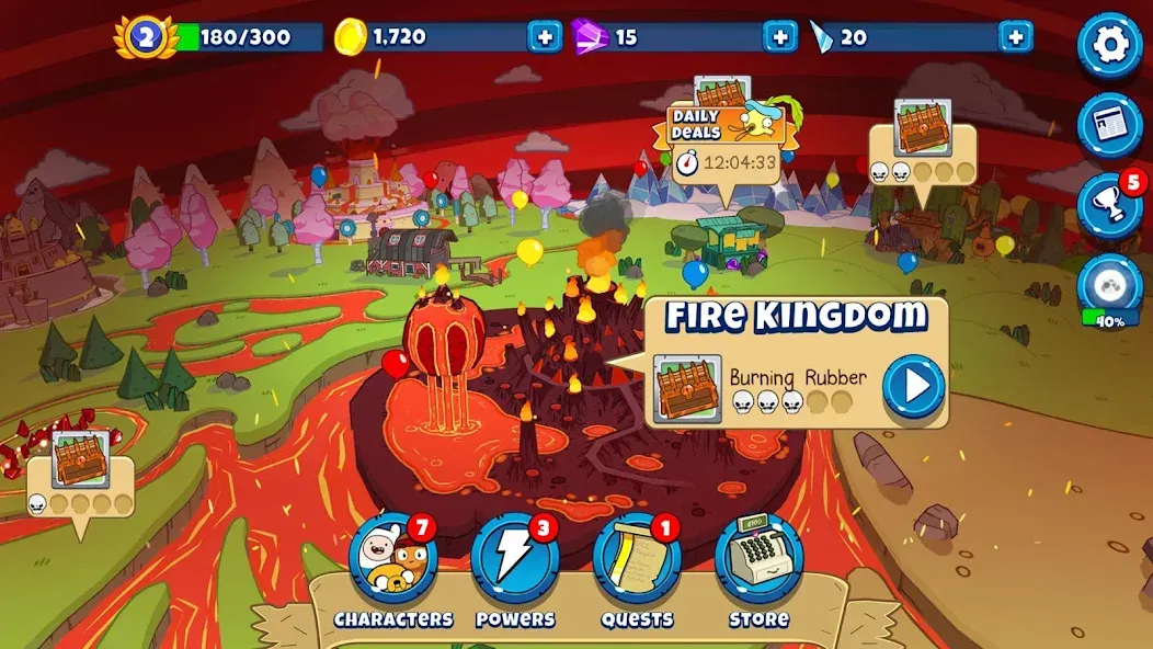 Bloons Adventure Time TD (Блунс Приключения Времени ТД)  [МОД Меню] Screenshot 3