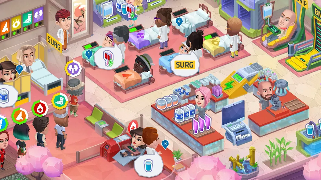 Happy Clinic: Hospital Game  [МОД Mega Pack] Screenshot 5