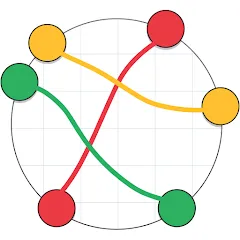 Взломанная Same Color: Connect Two Dots (Сейм Колор Дот)  [МОД Menu] - последняя версия apk на Андроид