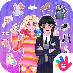 Взломанная YoYa: Dress Up Fashion Girl (ЙоЯ)  [МОД Unlocked] - полная версия apk на Андроид