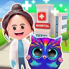 Скачать взломанную Cute Animals: Pet Doctor (Мрдж Кьют Энималс)  [МОД Menu] - стабильная версия apk на Андроид