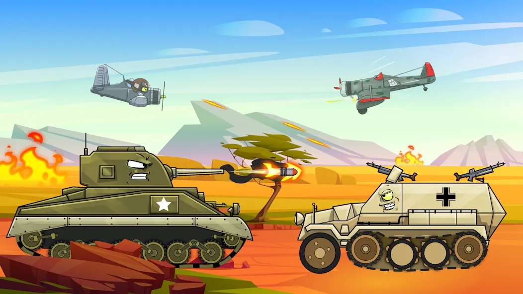 Merge Master Tanks: Tank wars (Мерж Танки)  [МОД Mega Pack] Screenshot 4