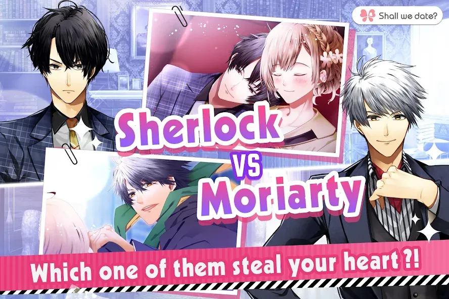 Guard me, Sherlock! - otome  [МОД Много монет] Screenshot 3