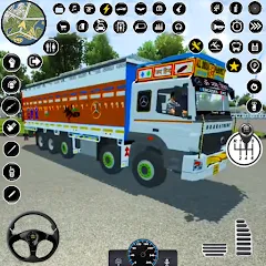 Взломанная Indian Heavy Truck Delivery 3D  [МОД Много монет] - полная версия apk на Андроид