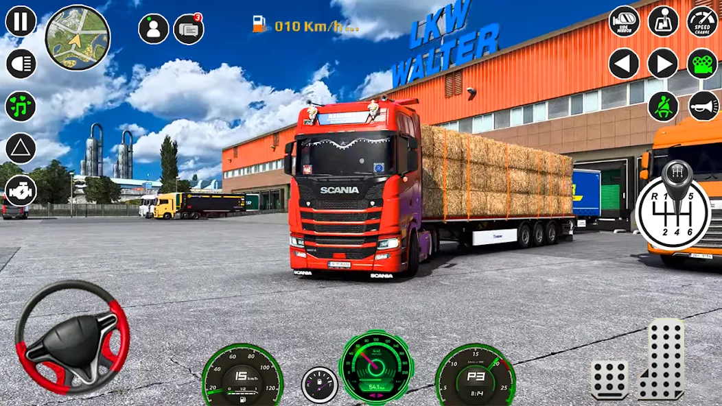 American Cargo City Driving 3D  [МОД Много денег] Screenshot 1