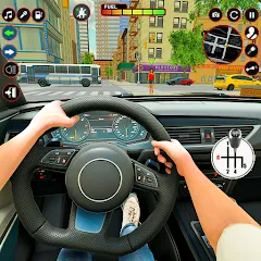 Взломанная Modern Taxi Car Glory Driving  [МОД Все открыто] - последняя версия apk на Андроид