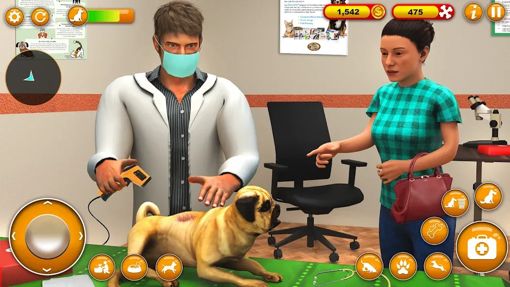 Pet Dog Family Adventure Games  [МОД Много монет] Screenshot 4