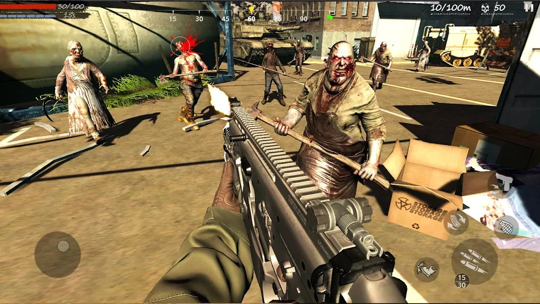 Zombie Game:Trigger Survivor (Зомби Гейм)  [МОД Unlimited Money] Screenshot 2