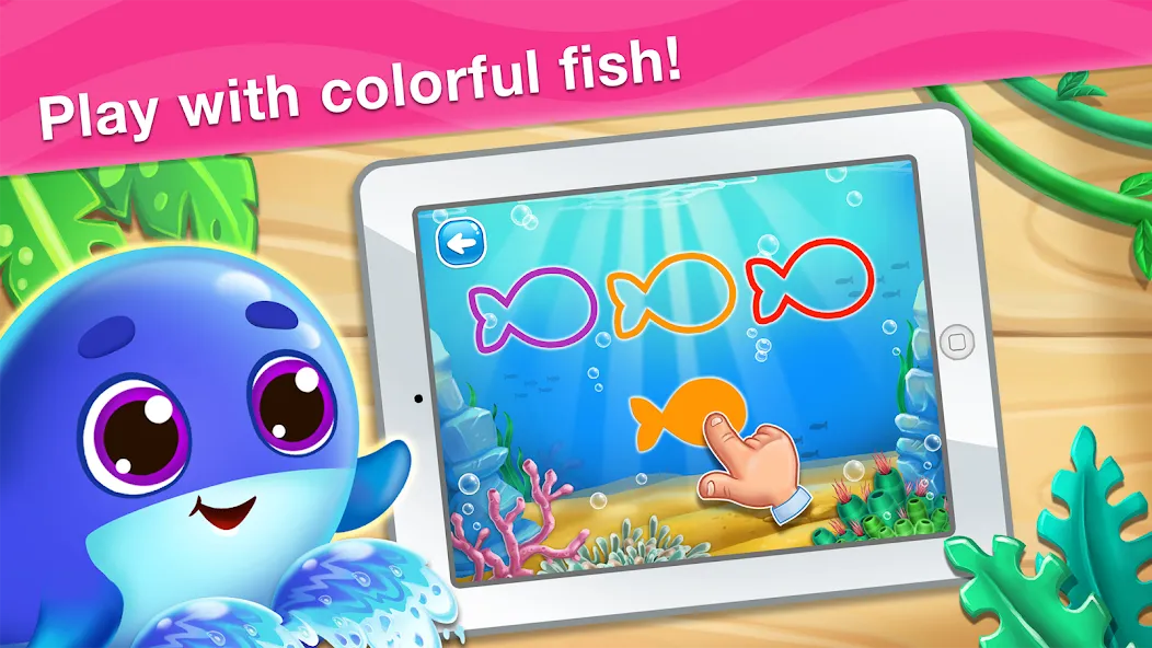 Colors learning games for kids  [МОД Много монет] Screenshot 2