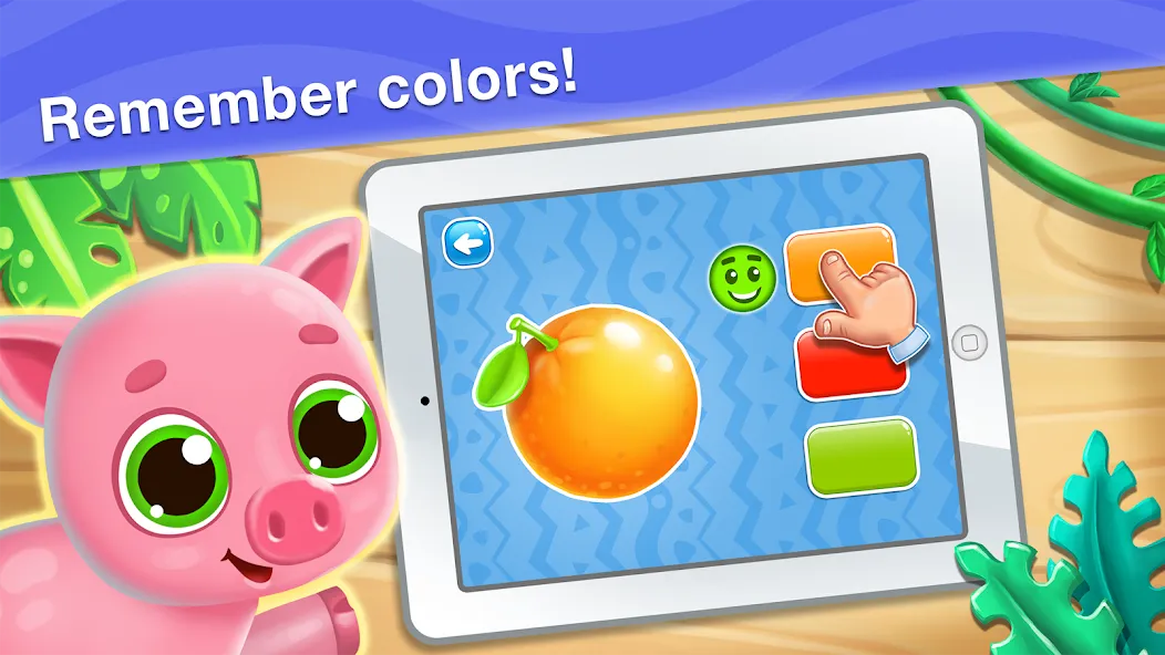 Colors learning games for kids  [МОД Много монет] Screenshot 5