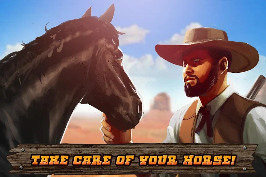 Cowboys Horse Racing Derby  [МОД Menu] Screenshot 2