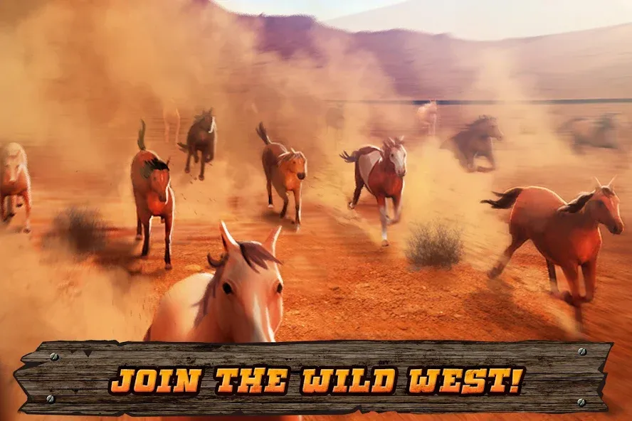 Cowboys Horse Racing Derby  [МОД Menu] Screenshot 4