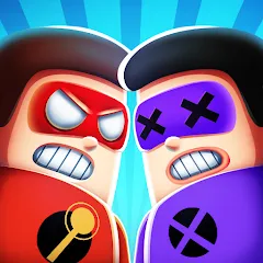 Взлом The Superhero League (Зе Суперхиро Лигующ)  [МОД Много денег] - полная версия apk на Андроид