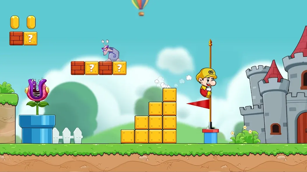 Bean's World Super: Run Games  [МОД Бесконечные деньги] Screenshot 3