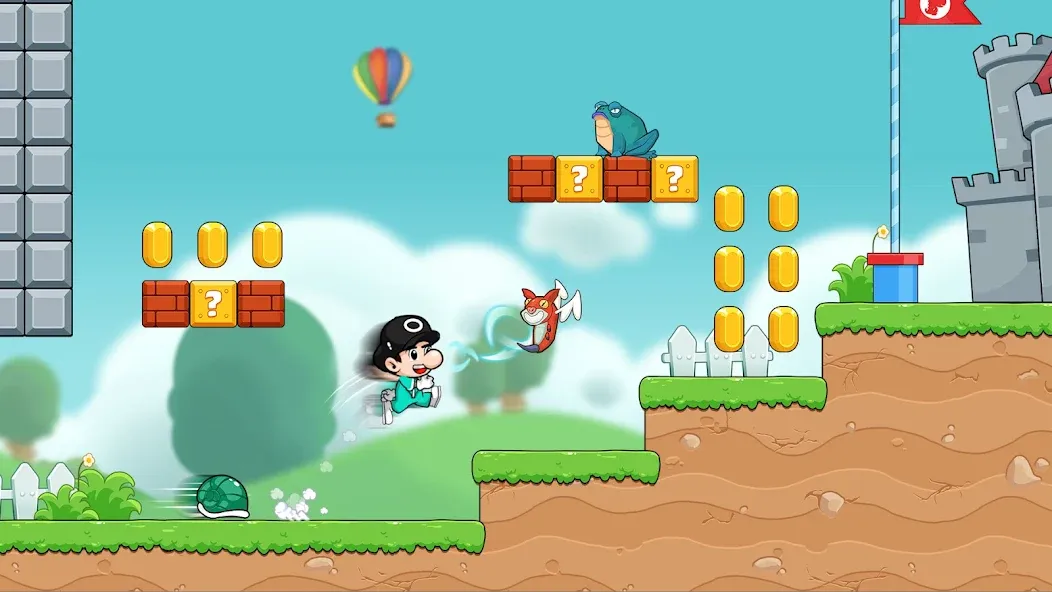 Bean's World Super: Run Games  [МОД Бесконечные деньги] Screenshot 5