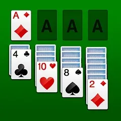 Взломанная Klondike Solitaire (Клондайк солитер)  [МОД Много монет] - стабильная версия apk на Андроид