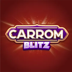 Скачать взломанную Carrom Blitz: Win Rewards (Карром Блиц)  [МОД Много монет] - последняя версия apk на Андроид