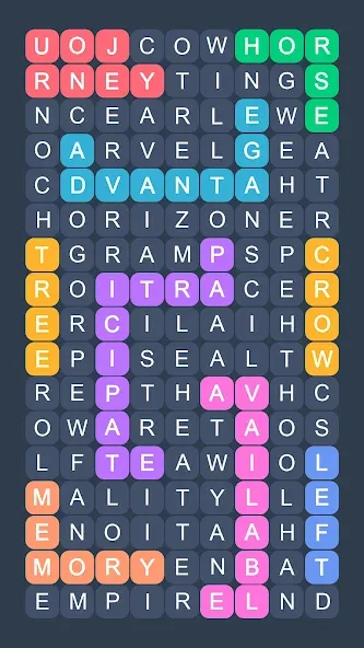 Word Search - Evolution Puzzle  [МОД Бесконечные деньги] Screenshot 5