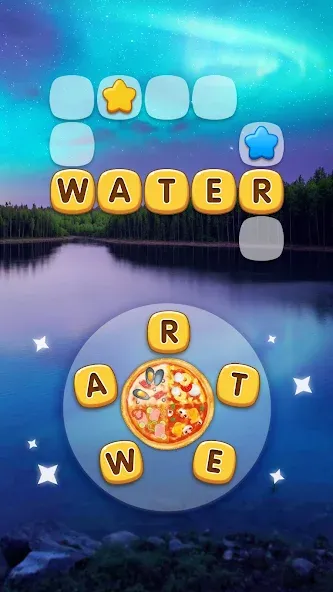 Word Pizza - Word Games  [МОД Бесконечные деньги] Screenshot 4