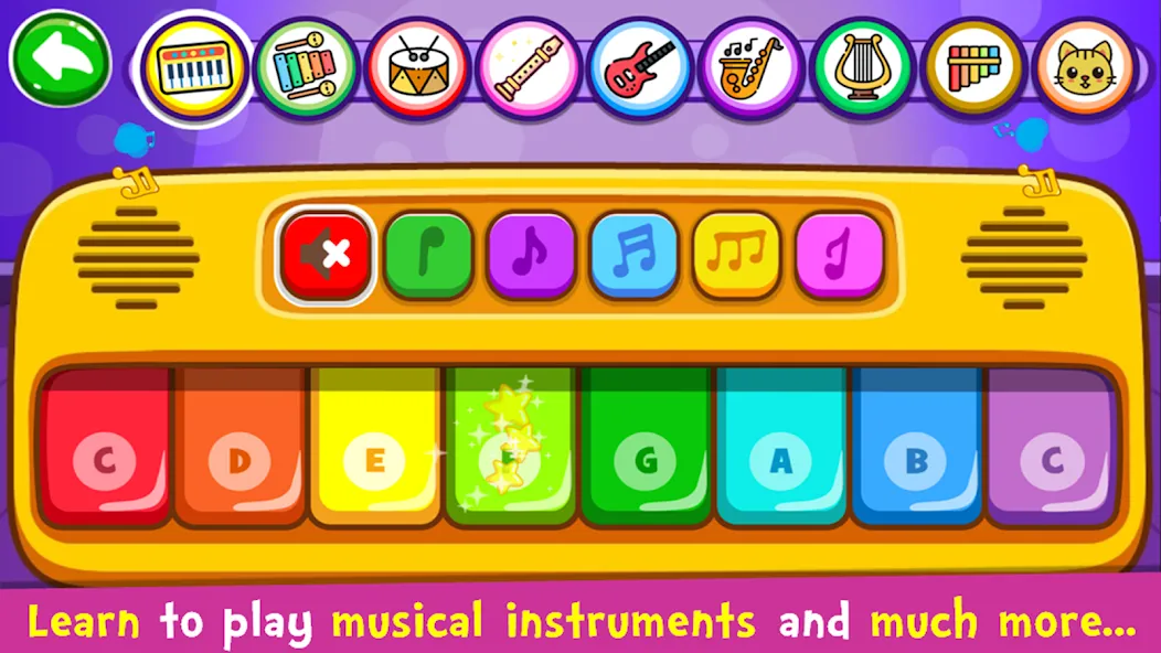 Piano Kids - Music & Songs  [МОД Unlimited Money] Screenshot 1