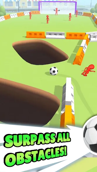 Crazy Kick! Fun Football game  [МОД Mega Pack] Screenshot 4