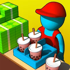 Скачать взломанную My Mini Boba Tea Cafe Tycoon (Экстримные Гонки на Велосипедах)  [МОД Unlimited Money] - полная версия apk на Андроид