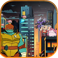 Взлом The turtle adventur ninja hero  [МОД Бесконечные деньги] - полная версия apk на Андроид