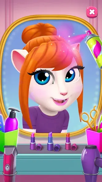 My Talking Angela 2  [МОД Бесконечные деньги] Screenshot 2