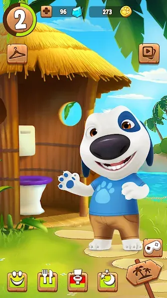 My Talking Hank (Мой говорящий Хэнк)  [МОД Unlocked] Screenshot 1