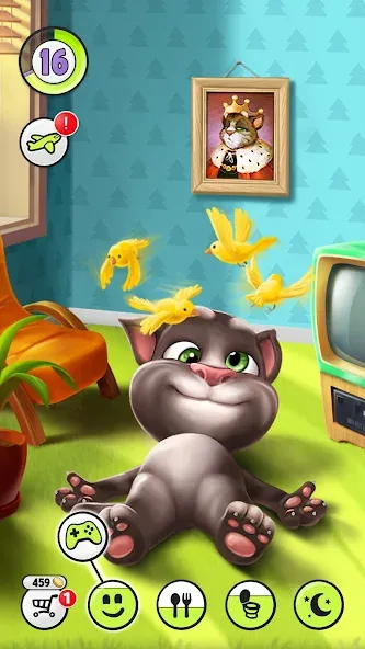 My Talking Tom  [МОД Бесконечные деньги] Screenshot 1