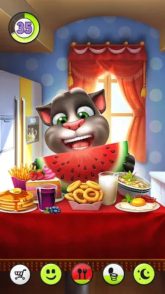 My Talking Tom  [МОД Бесконечные деньги] Screenshot 3