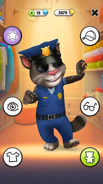 My Talking Tom  [МОД Бесконечные деньги] Screenshot 4