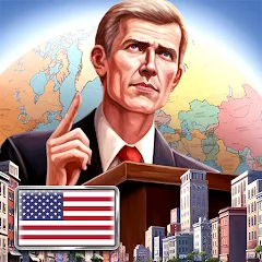 Скачать взлом MA 1 – President Simulator  [МОД Бесконечные деньги] - полная версия apk на Андроид