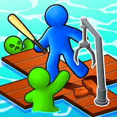 Скачать взлом Zombie Raft (Зомби Рафт)  [МОД Unlimited Money] - стабильная версия apk на Андроид