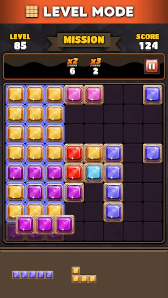 Block Puzzle 8x8 (Блокголоволомка 88)  [МОД Меню] Screenshot 5