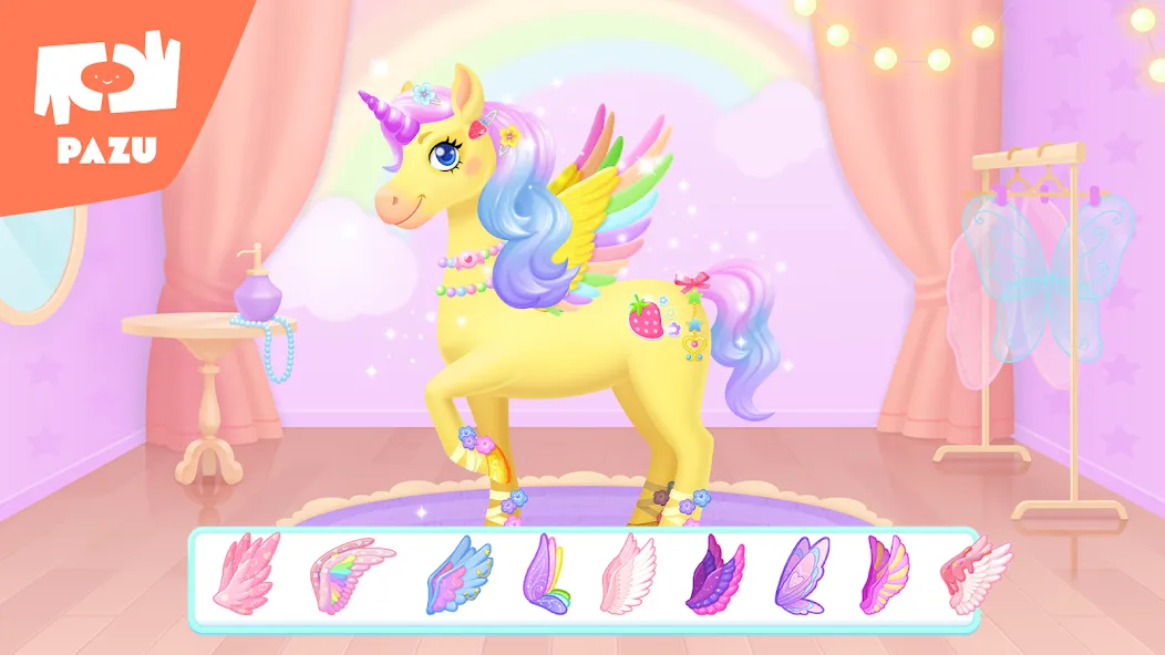 My Unicorn dress up for kids  [МОД Много денег] Screenshot 4