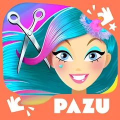 Взлом Girls Hair Salon Unicorn  [МОД Много монет] - стабильная версия apk на Андроид