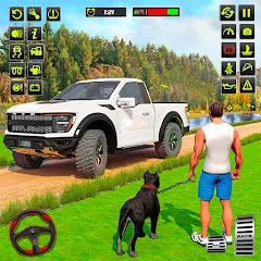 Взломанная Offroad 4x4 Jeep Driving Game  [МОД Много денег] - полная версия apk на Андроид