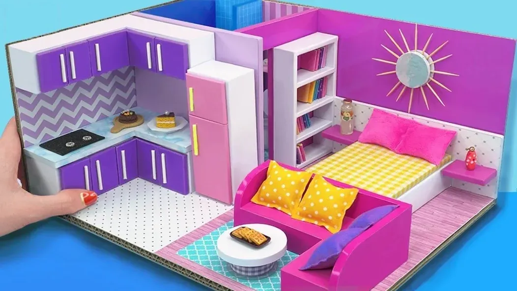 Girl Doll House Design Games (Дизайнерские игры для девочек Домик для кукол)  [МОД Menu] Screenshot 5