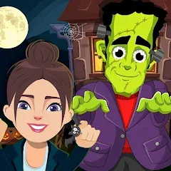 Взлом Pretend Play Halloween Party (Претендуй на Хэллоуинскую вечеринку)  [МОД Unlimited Money] - последняя версия apk на Андроид